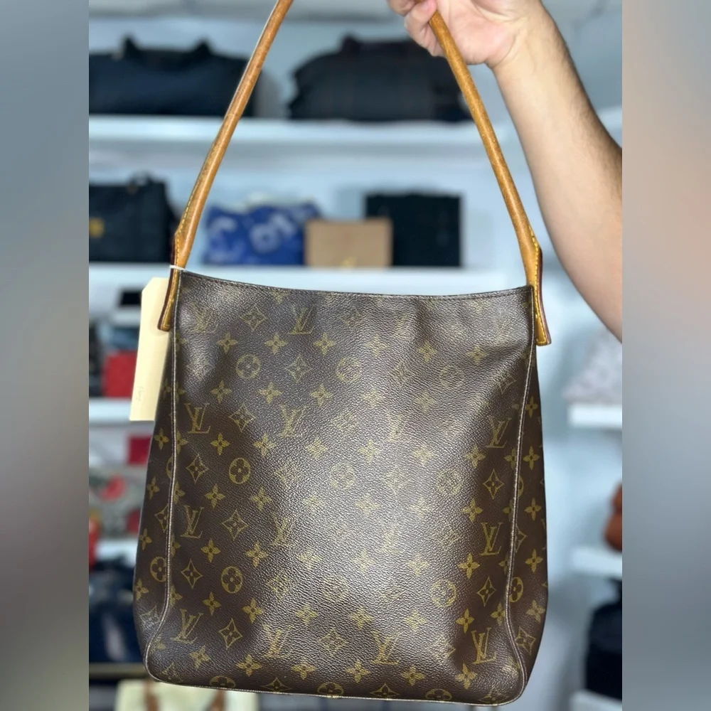 LV MONOGRAM ZIP HOBO BAG